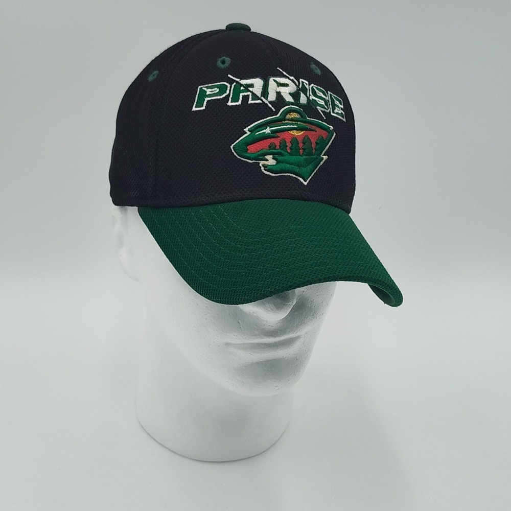 Minnesota Wild Cap #11 Zach Parise NHL L/XL‎ Reebok Flex Fit Baseball👀📸SEE📸